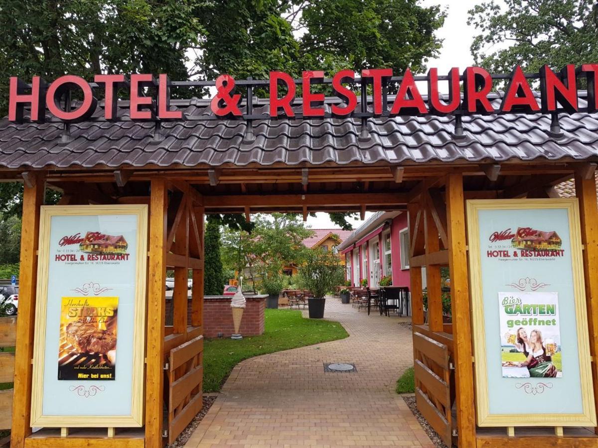 Hotel & Restaurant Wilder Eber Eberswalde-Finow Exterior photo